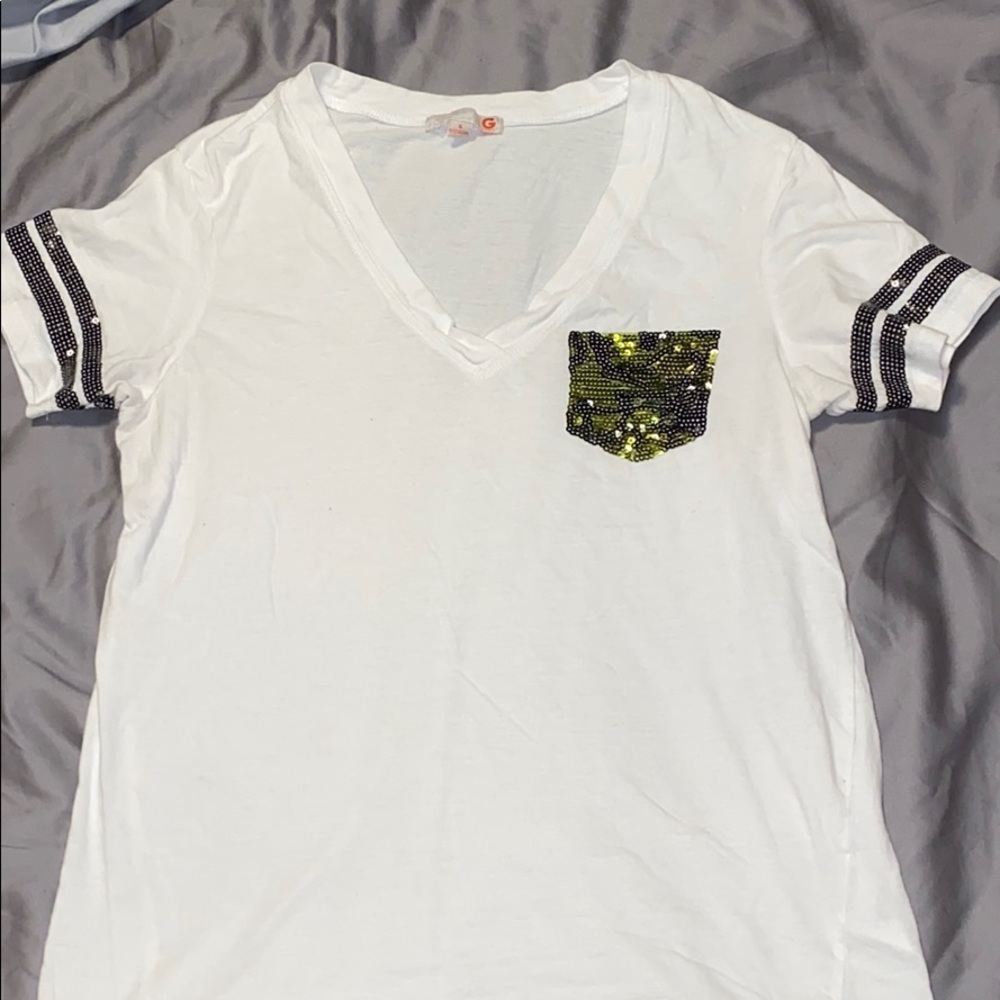 G by Guess sequin T-shirt